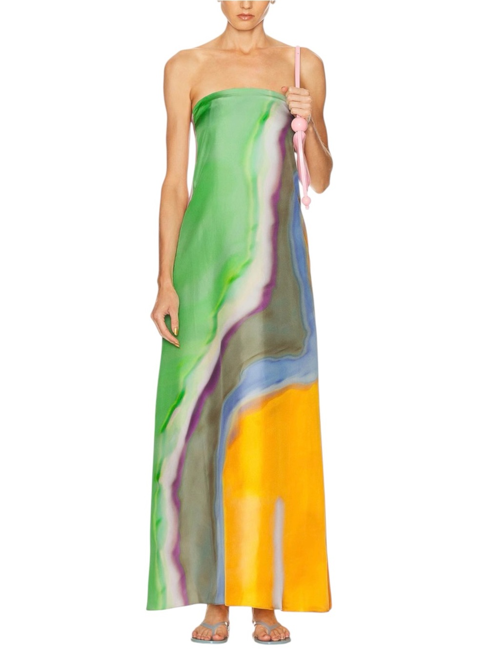 NWT Christopher Esber Aura Silk Dress Size AU 4 US XXS